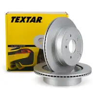 TEXTAR 92165503 Bremsscheiben Satz f&uuml;r OPEL Antara A CHEVROLET Captiva C100 C140 hinten