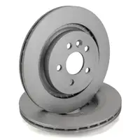 TEXTAR Bremsscheiben + Bremsbel&auml;ge f&uuml;r VOLVO S60 2 S80 2 V60 1 V70 3 XC70 2 hinten