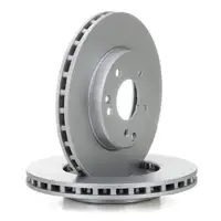 TEXTAR Bremsscheiben + Beläge + Wako für MERCEDES W203 S203 CL203 C209 R171 vorne