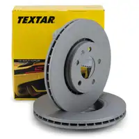 TEXTAR 92116005 Bremsscheiben Satz f&uuml;r NISSAN Primastar OPEL Vivaro A RENAULT 2 vorne
