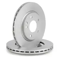 TEXTAR 92124503 Bremsscheiben Satz f&uuml;r MERCEDES Vaneo 414 1.6 1.9 1.7 CDI vorne 4144210012