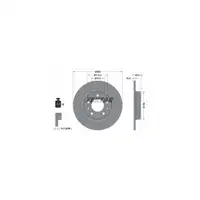 TEXTAR Bremsscheiben + Bel&auml;ge f&uuml;r MAZDA 6 GG GH GY Premacy CP hinten