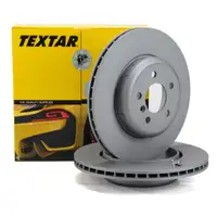 TEXTAR 92253925 Bremsscheiben Satz f&uuml;r BMW 5er F10 F11 F07 6er F12 F13 F06 7er hinten