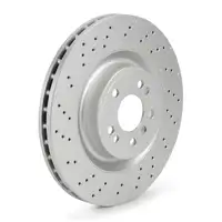 TEXTAR 92254405 Bremsscheiben Satz f&uuml;r MERCEDES GLE M-Klasse W166 C292 vorne 1664211500