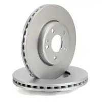 TEXTAR 92254803 Brake Disc Set for MERCEDES W176, W246, C117, X117, X156 (Front) 2464212412