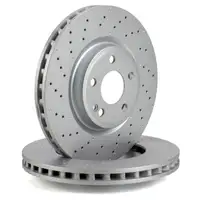 TEXTAR 92262105 Bremsscheiben Satz f&uuml;r MERCEDES W176 W246 C117 X117 X156 vorne 2464212712