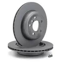 TEXTAR 92265925 Bremsscheiben Satz f&uuml;r BMW 5er F10 F11 hinten 34216898733