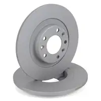 TEXTAR Bremsscheiben + Bel&auml;ge f&uuml;r CITROEN FIAT OPEL Astra L Grandland 10 PEUGEOT hinten