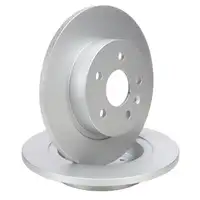 TEXTAR Bremsscheiben + Bel&auml;ge f&uuml;r OPEL Astra J 15 Zoll Mokka/Mokka 10 hinten