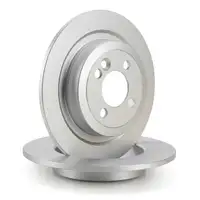 TEXTAR Bremsscheiben + Bel&auml;ge + Sensor f&uuml;r MINI R56 R55 Cooper Works bis 08.2010 hinten