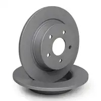 TEXTAR Bremsscheiben + Bremsbel&auml;ge f&uuml;r FORD C-Max 2 MK2 Ka+ Kuga 2 MK2 hinten