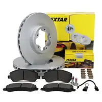 TEXTAR Bremsscheiben + Bremsbel&auml;ge + Sensor f&uuml;r FORD Transit/Tourneo 330350 vorne