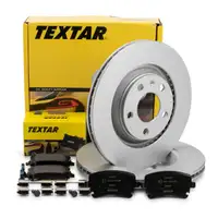 TEXTAR Bremsscheiben + Bremsbel&auml;ge f&uuml;r AUDI S4 8E B6 B7 PR-1KE/1KJ hinten