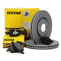 TEXTAR Bremsscheiben + Bel&auml;ge f&uuml;r CITROEN Berlingo C4 2 DS4 PEUGEOT Partner vorne