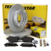 TEXTAR Brake Discs + Pads Sensor for FORD Transit/Tourneo 260280300330350430 (Rear)