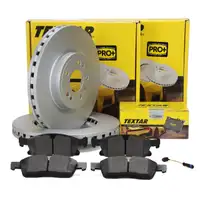 TEXTAR Bremsscheiben + Bremsbel&auml;ge + Sensor f&uuml;r MERCEDES GLE M-Klasse W166 C262 vorne