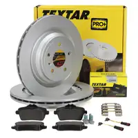 TEXTAR Bremsscheiben + Bremsbel&auml;ge + Sensor f&uuml;r MERCEDES GLE M-Klasse W166 C262 hinten