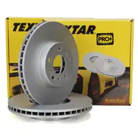 TEXTAR 92107205 Bremsscheiben Satz f&uuml;r BMW X3 E83 3.0sd X5 3.0 4.4i 3.0d vorne 34116859679