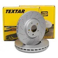 TEXTAR 92277705 Bremsscheiben Satz f&uuml;r MERCEDES CLS C218 X218 vorne 0004211812