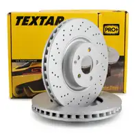 TEXTAR 92171905 Bremsscheiben Satz f&uuml;r MERCEDES S-Klasse W221 vorne 2214211712