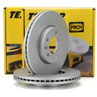 TEXTAR 92121205 Bremsscheiben Satz f&uuml;r VW Multivan Transporter T5 T6 PR-2E3 vorne