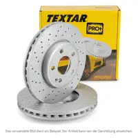 TEXTAR 92283905 Brake Disc Set for MERCEDES-BENZ C218 X218 CLS 500 (Front) 0004211712