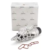 TRUCKTEC Ölfiltergehäuse Ölkühler für MERCEDES W203 S203 W204 W212 W639 X164 M272 M273