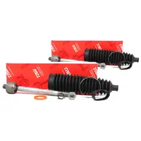 2x TRW JAR971 Spurstange + Lenkmanschette f&uuml;r RENAULT Megane 2 Scenic 2 vorne 7701474448