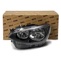 TYC HALOGEN Hauptscheinwerfer + LWR f&uuml;r BMW 1er F20 bis 03.2015 vorne links 63117229671