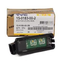 TYC LED Kennzeichenleuchte f&uuml;r VW Golf 6 7 Passat Polo Amarok SEAT Leon 5F 5 1K8943021D