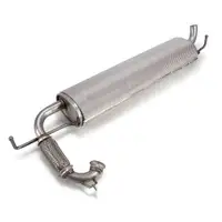 VEGAZ Endschalldämpfer MS-256 - Endtopf Hinten Für Mercedes SLK R170