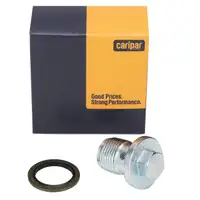 CARIPAR &Ouml;lablassschraube M18x15 + Dichtring f&uuml;r ALFA ROMEO FIAT JEEP LANCIA OPEL SUZUKI