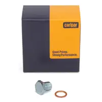 CARIPAR Ölablassschraube M12x125 + Dichtring für ALFA ROMEO ABARTH FIAT JEEP LANCIA OPEL