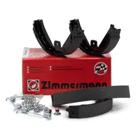 ZIMMERMANN Brake Shoe + Accessories Kit for MERCEDES CLS C218, X218, E-Class W212, S212, X204