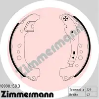 ZIMMERMANN Bremsbacken Satz f&uuml;r RENAULT TWINGO III 0.9TCe 90 PS 1.0SCe 69/71 PS