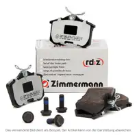 ZIMMERMANN rd:z Bremsbel&auml;ge f&uuml;r FORD C-Max Focus Kuga MAZDA 3 5 VOLVO C30 C70 vorne
