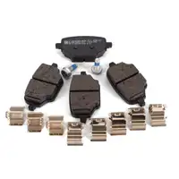 ZIMMERMANN Bremsbel&auml;ge f&uuml;r CITROEN Berlingo OPEL Combo PEUGEOT Partner Rifter hinten