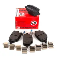 ZIMMERMANN Bremsbel&auml;ge f&uuml;r CITROEN Berlingo OPEL Combo PEUGEOT Partner Rifter hinten