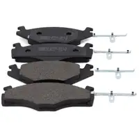 Zimmermann SPORT Bremsscheiben + Bel&auml;ge f&uuml;r VW Golf 1 2 1.6/1.8 GT/GTI Jetta Scircco vorne