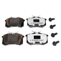 ZIMMERMANN rd:z Bremsbel&auml;ge f&uuml;r AUDI CITROEN FIAT FORD PEUGEOT SKODA SEAT VW hinten