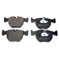 ZIMMERMANN Brake Discs + Pads + Wako for BMW X5 E53 3.0i, 4.4i, 3.0d (front + rear)