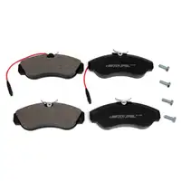 ZIMMERMANN Bremsbel&auml;ge Bremsbelagsatz + Wako Jumper Ducato Boxer vorne