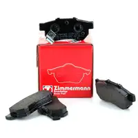 ZIMMERMANN Bremsbel&auml;ge f&uuml;r HONDA Civic 5 EG EH CRX 2 3 1.6 16V 125-160 PS hinten