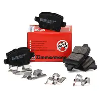 ZIMMERMANN Bremsbeläge für OPEL Ampera Astra K 15/16 Zoll Insignia B 16 Zoll hinten