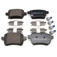 ZIMMERMANN Bremsscheiben + Bremsbel&auml;ge f&uuml;r OPEL Adam Corsa E 15 Zoll hinten