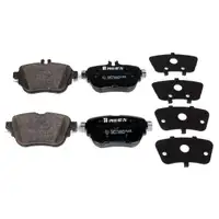ZIMMERMANN Brake Pads + Wako for MERCEDES E-Class W213 S213 A238 C238 (Rear)