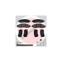 ZIMMERMANN Bremsbel&auml;ge f&uuml;r NISSAN Leaf ZE1_ Evalia NV200 ME0M e-NV vorne