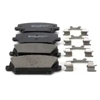 ZIMMERMANN Brake Pads for HYUNDAI i30N PD KI Optima JF 2.0 T-GDi (Front)