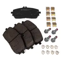 ZIMMERMANN Bremsscheiben + Bel&auml;ge + Sensor f&uuml;r MERCEDES W177 V177 W247 X118 H247 vorne