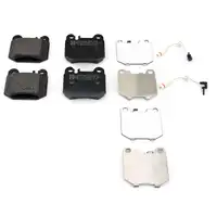 ZIMMERMANN Bremsbel&auml;ge Bremsbelagsatz + Wako f&uuml;r Mercedes M-Klasse W163 hinten